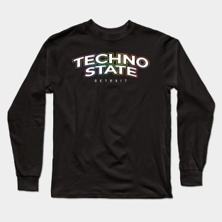 Detroit: Techno State v.9 Long Sleeve T-Shirt